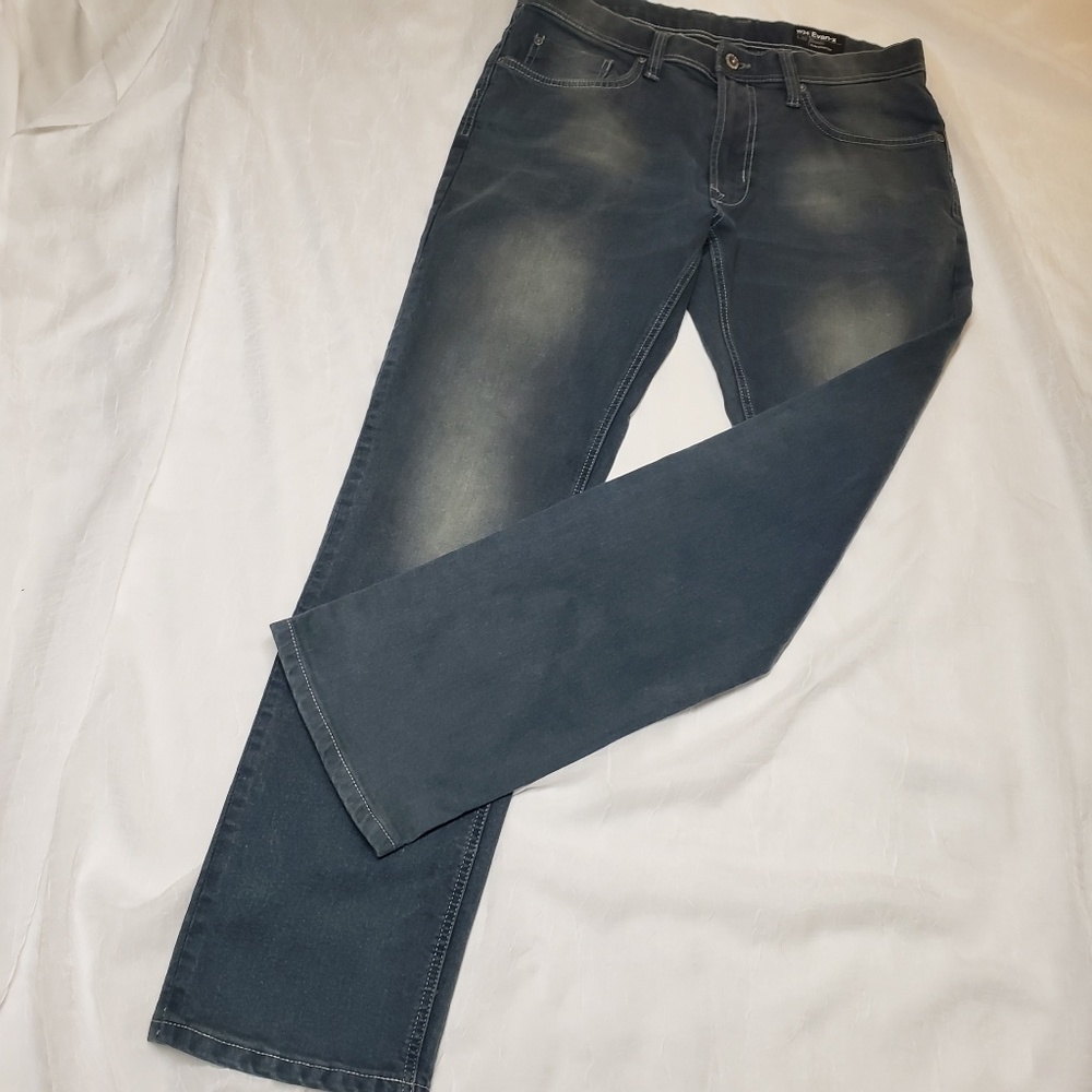 Buffalo David Bitton Cast Green Basic Slim Strech - image 1